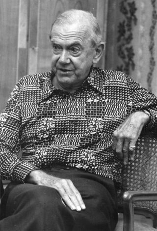 Graham Greene in 1975