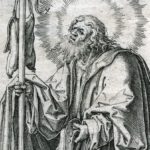 Jacobus de Meerdere als pelgrim - Lucas van Leyden, ca. 1500