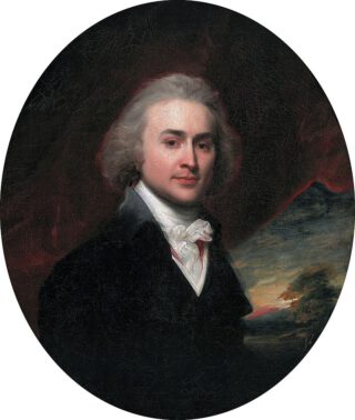 John Quincy Adams op negenentwintigjarige leeftijd