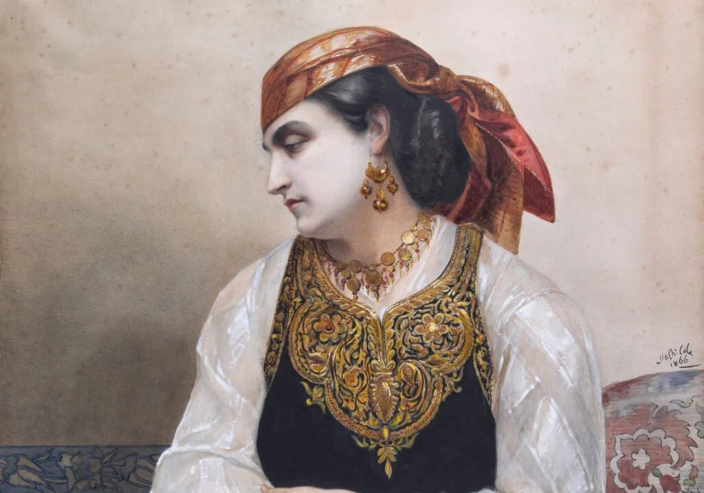 Mathilde Bonaparte - Une juive d’Alger, 1866