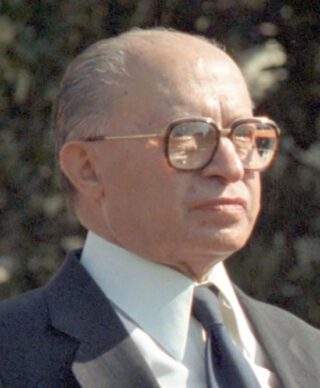 Menachem Begin in 1981