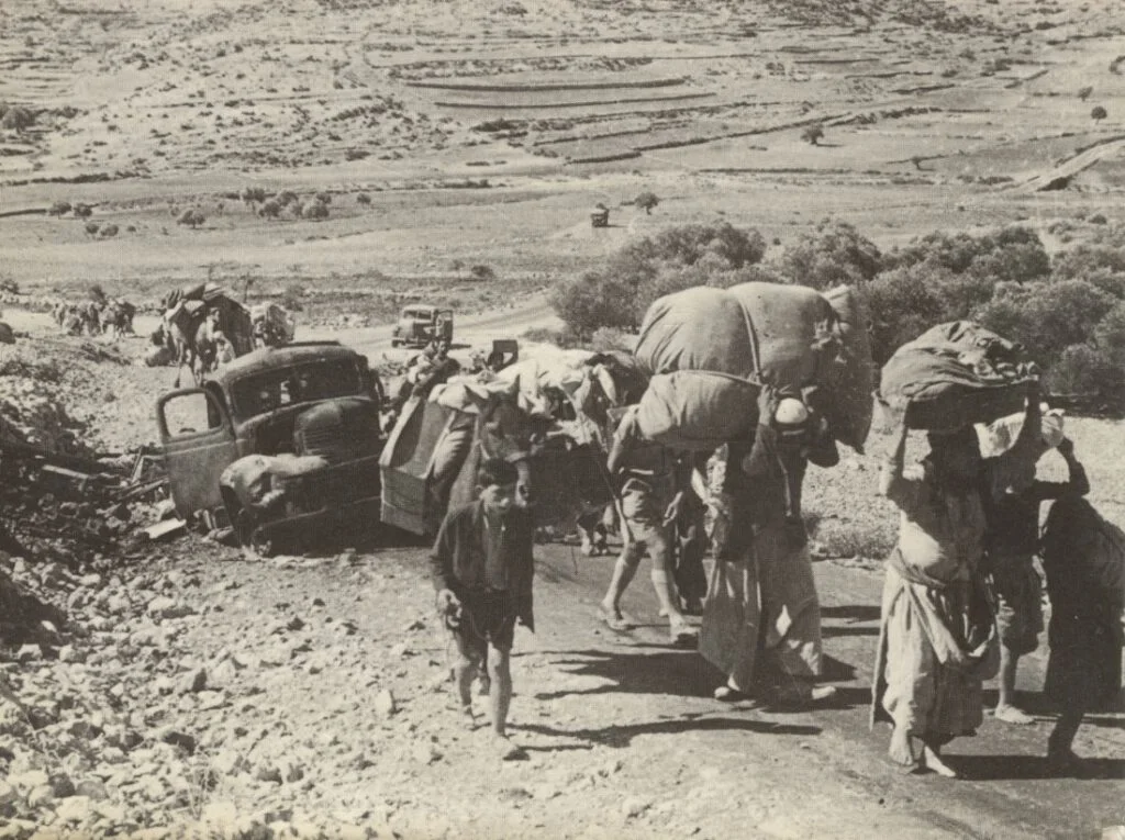 Palestijnse vluchtelingen, oktober/november 1948