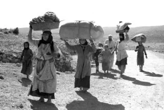 Palestijnse vluchtelingen, oktober 1948