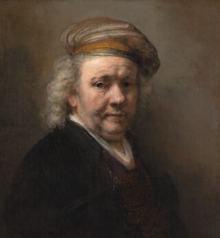 Rembrandt, 1606-1669 - Zelfportret, 1669