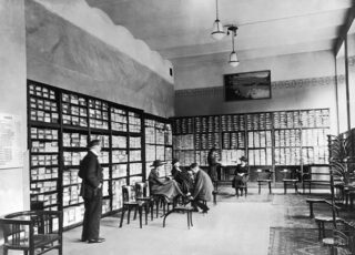 Bata winkel in de jaren 1920