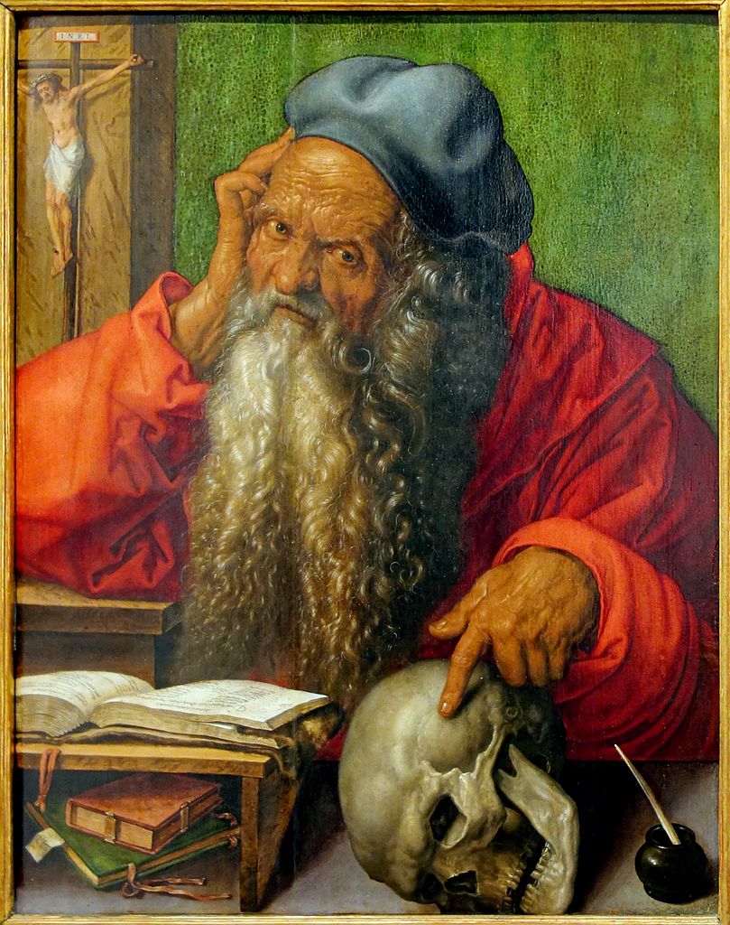 De heilige Hiëronymus, 1521, in de Nederlanden geschilderd