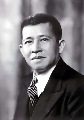 De Thaise politicus Pridi Banomyong in 1945