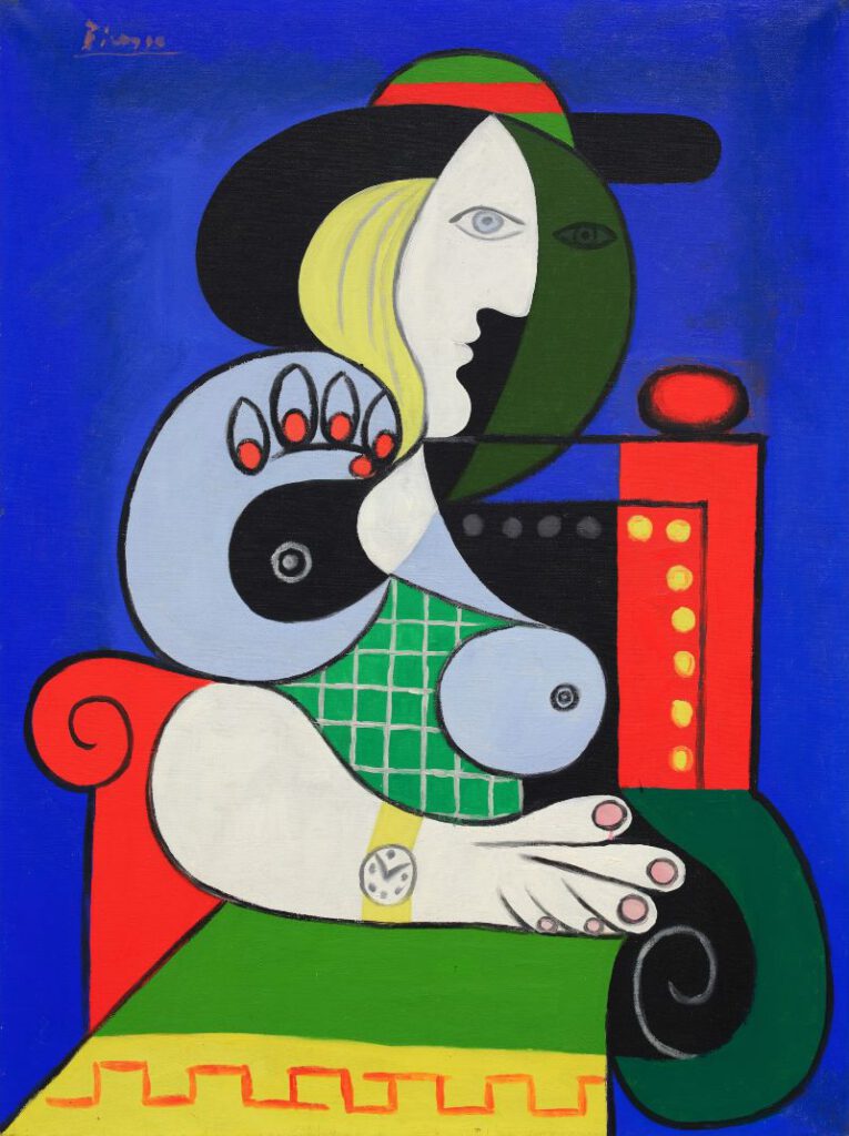 Vrouw met horloge - Picasso