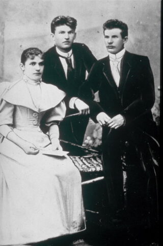 Tomas, Jan en Anna Barta, 1894