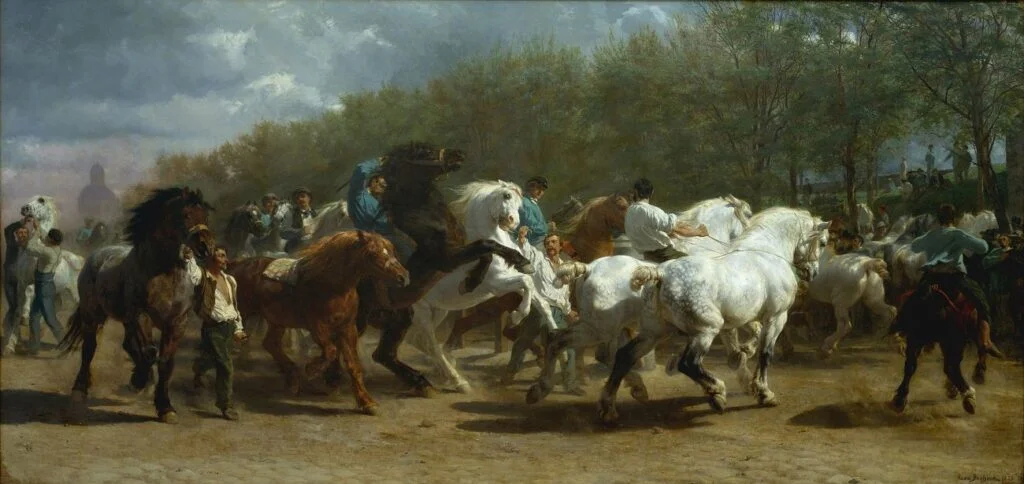 'De Paardenmarkt' - Rosa Bonheur