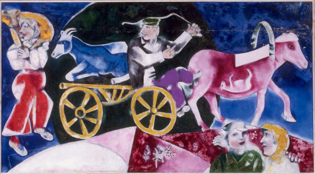 De veehandelaar - Marc Chagall, 1912