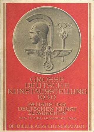 Catalogus van de Große Deutsche Kunstausstellung in 1939.
