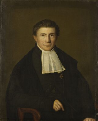 Portret van Sibrandus Stratingh, ca. 1850
