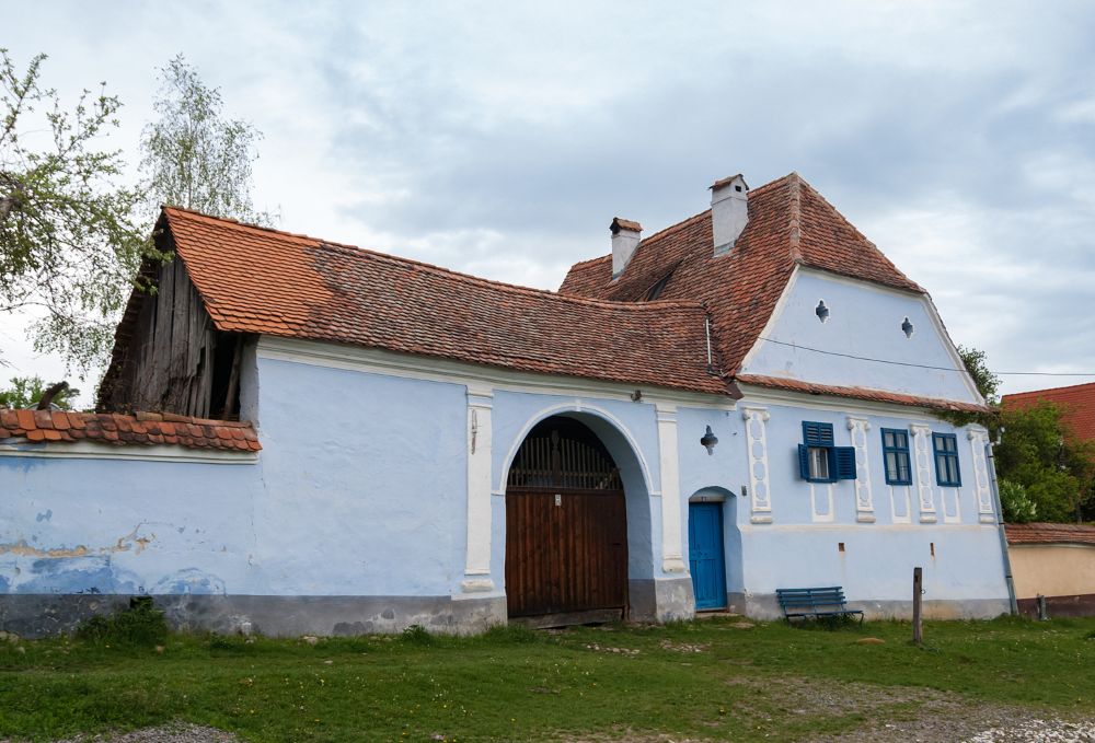 Typisch huis in Viscri