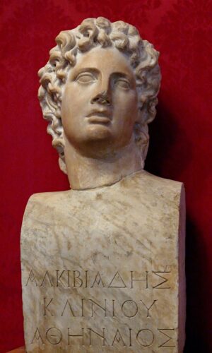 Buste van Alkibiades