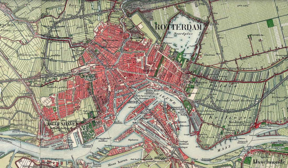 Situatie Rotterdam 1899-1904