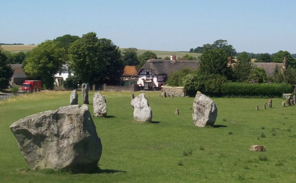 'Grote stenen' bij Avebury