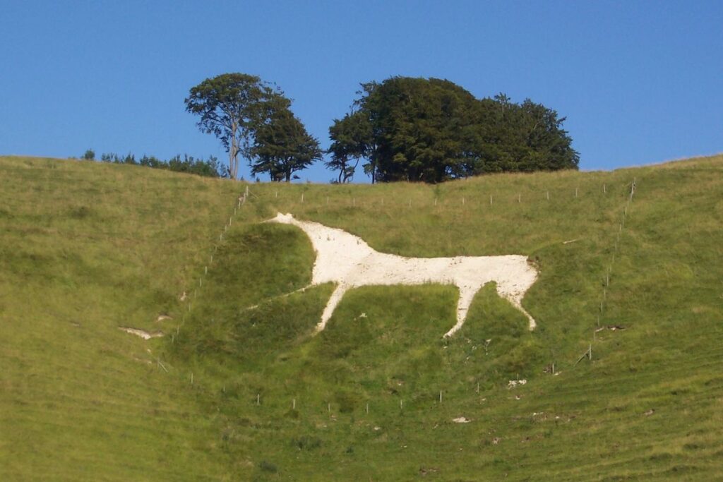 'White Horse' bij Hackpen