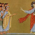 Jezus onderwijst zijn discipelen - Meester van de Reichenauer school, ca. 1010