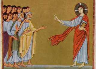 Jezus onderwijst zijn discipelen - Meester van de Reichenauer school, ca. 1010