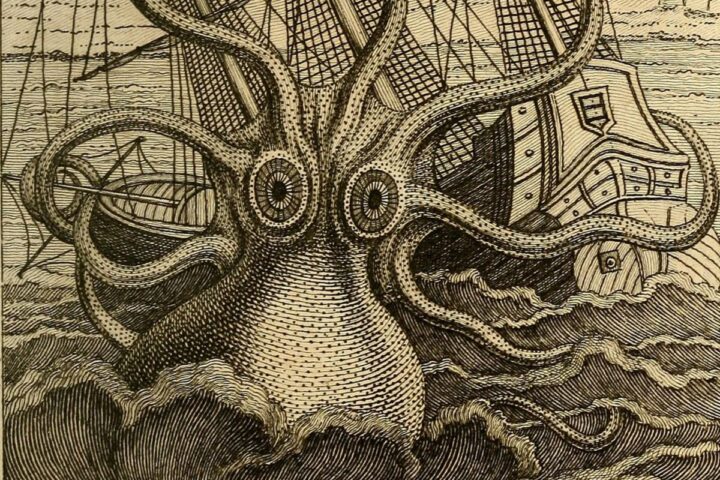 'Le Poulpe Colossal' - De kolossale octopus, 1801
