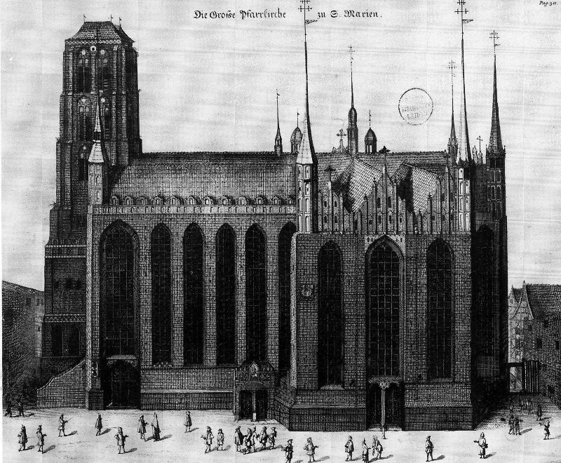 De Mariabasiliek, waar, ondanks dat de kerk geheel vernietigd en herbouwd werd, het altaar van Abraham van den Blok overleefde.