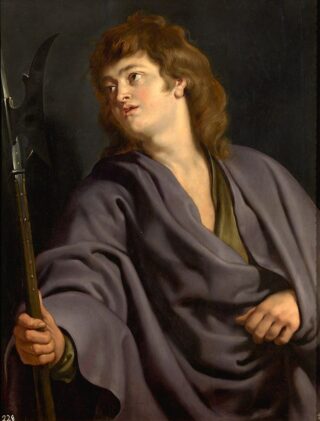 Matteüs zoals rond 1611 geschilderd door Peter Paul Rubens.