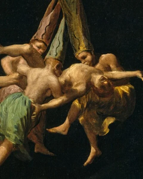 Vuelo de Brujas - Francisco Goya