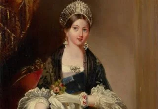 Koningin Victoria in 1837. Portret door Edmund Thomas Parris