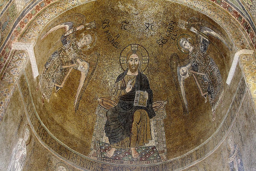 Christus Pantocrator in de basiliek van Torcello