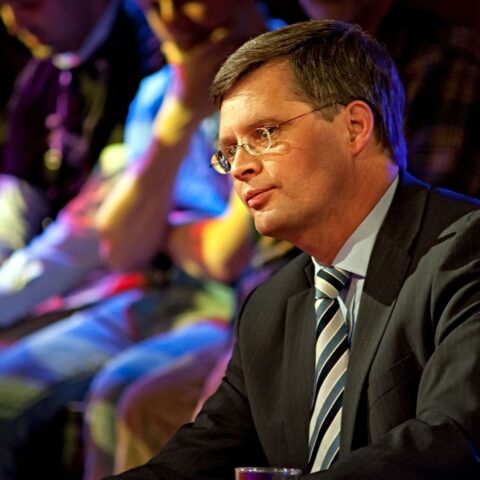 Jan Peter Balkenende in 2010 te gast bij Pauw & Witteman