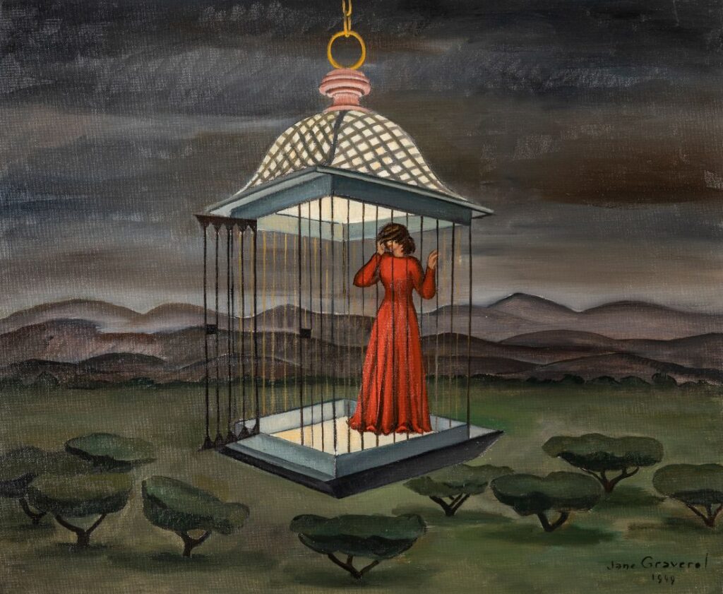 Jane Graverol, Zonder titel (Bevrijde vrouw), 1949