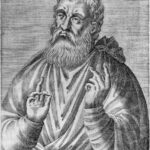 De bekende vroegchristelijke apologeet Justinus de Martelaar