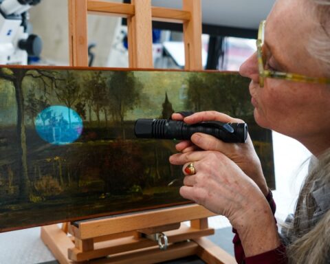 Lentetuin, Vincent van Gogh, onderzoek Marjan de Visser, foto: Denzel Feurich