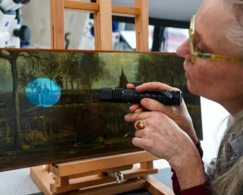 Lentetuin, Vincent van Gogh, onderzoek Marjan de Visser, foto: Denzel Feurich
