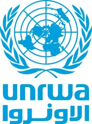 Logo van de UNRWA
