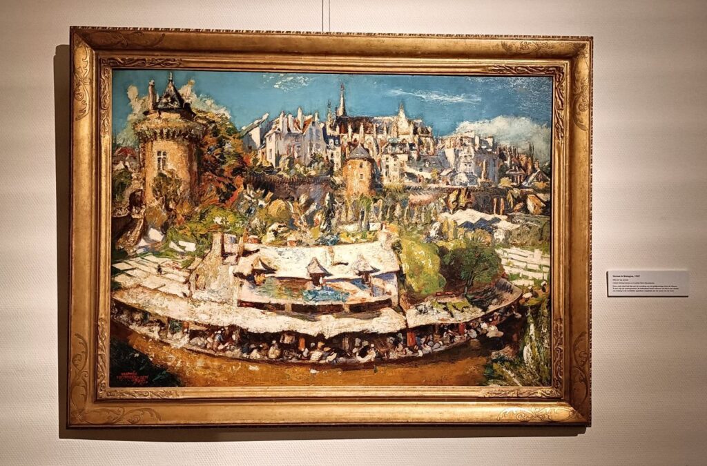 'Buitenlands schilderij' van Martin Monnickendam zoals te zien in Nunspeet