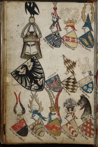 Wapenboek Gelre (1394-1402), toegeschreven aan Herman en/of Willem Maelwael
