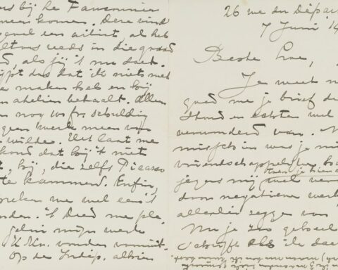 Brief van Piet Mondriaan aan Lodewijk Schelfhout, 7 juni 1914, collectie RKD