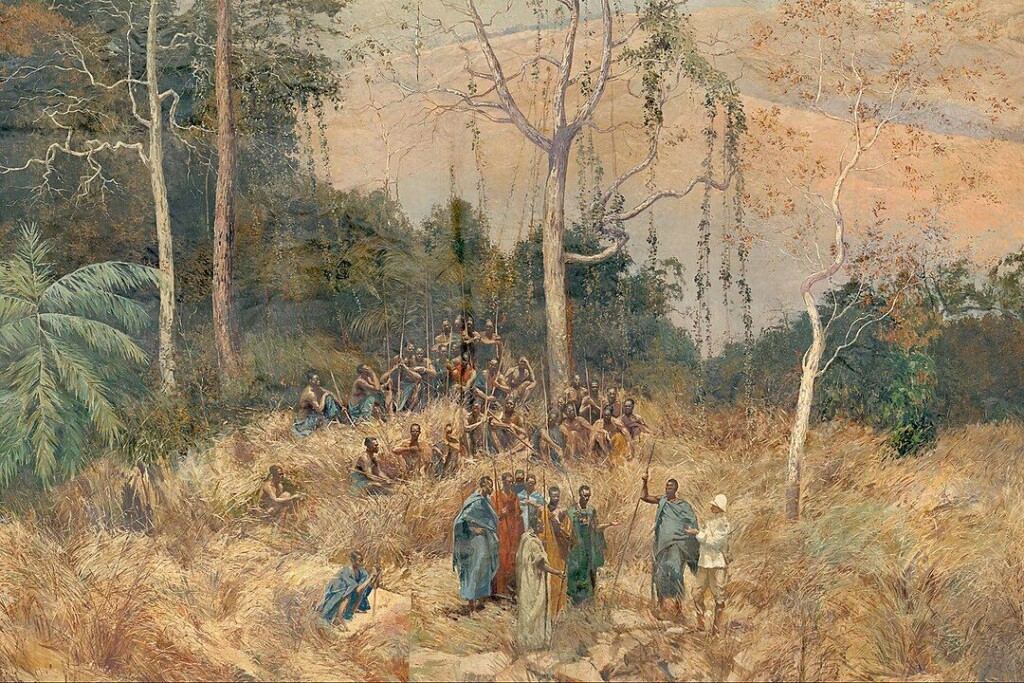 Detail van het Congopanorama