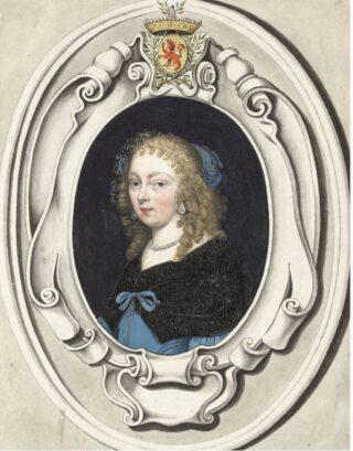 Gesina ter Borch, zelfportret, 1660