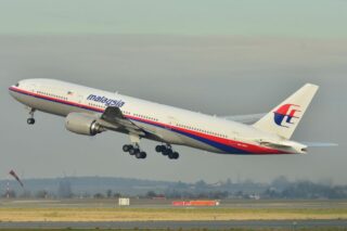 Het spoorloos verdwenen Maleisische toestel MH370