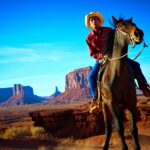 Navajo-cowboy in Arizona, 2011