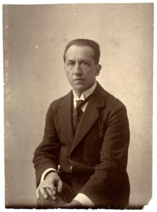 Portret van Piet Mondriaan, ca. 1918