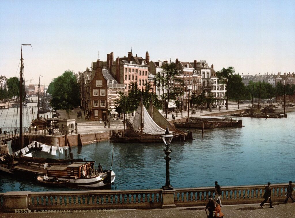 Spaansekade, Rotterdam, ca. 1890