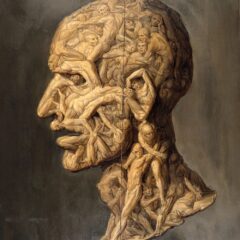 ‘Testa anatomica’, een bijzonder schilderij van Filippo Balbi