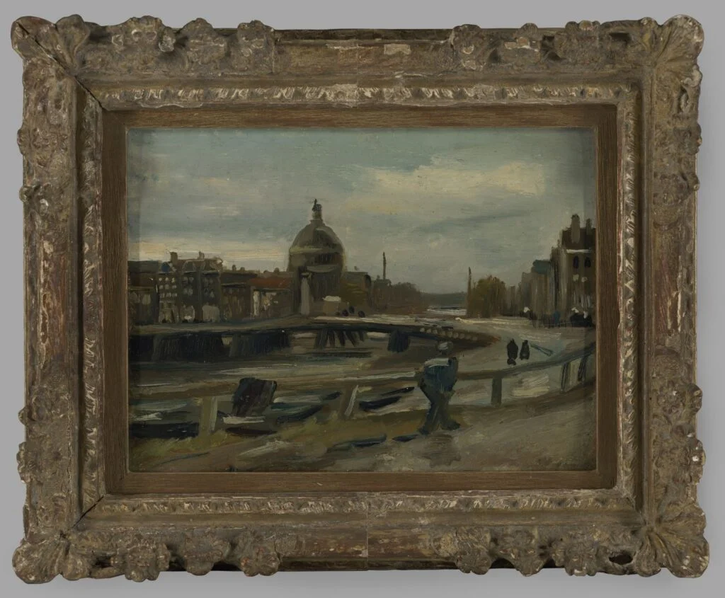 Stadsgezicht in Amsterdam - Vincent van Gogh, 1885