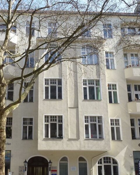 Giesebrechtstraße 11 in Berlijn, waar Salon Kitty gevestigd was
