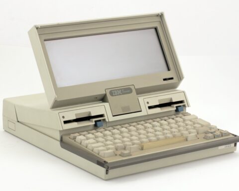 IBM PC Convertible uit 1986