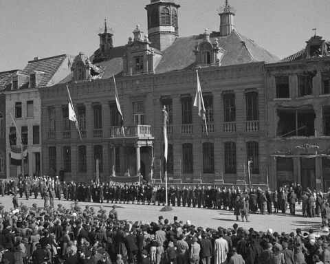 Roermond in 1945, na de bevrijding